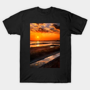 Angelochori lagoon sunset T-Shirt